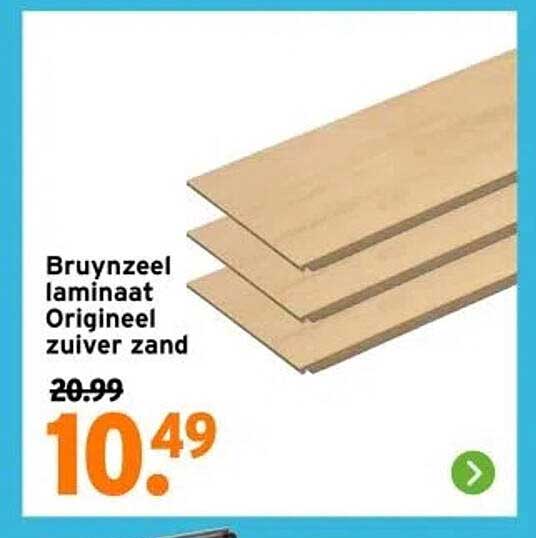 Bruynzeel laminaat Origineel zuiver zand