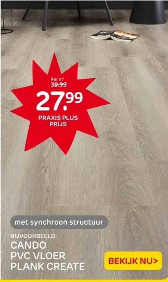 CANDO PVC VLOER PLANK CREATE
