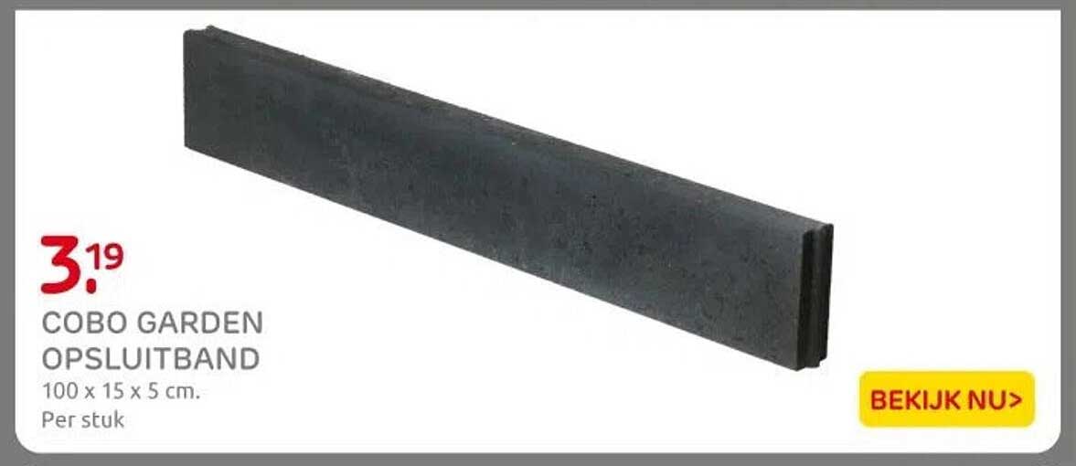 COBO GARDEN OPSLUITBAND