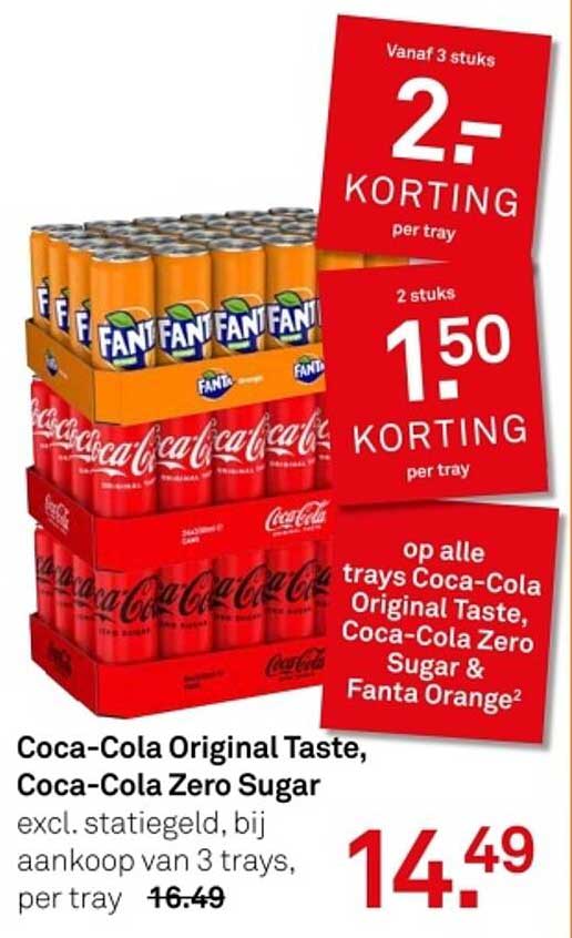 Coca-Cola Original Taste, Coca-Cola Zero Sugar
