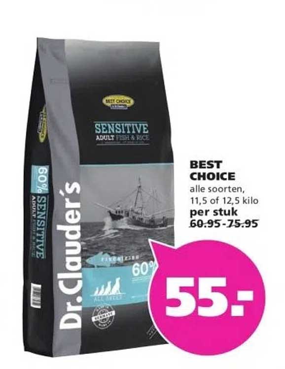 Dr. Clauder's Sensitive Adult Fish & Rice 12,5 Kilo