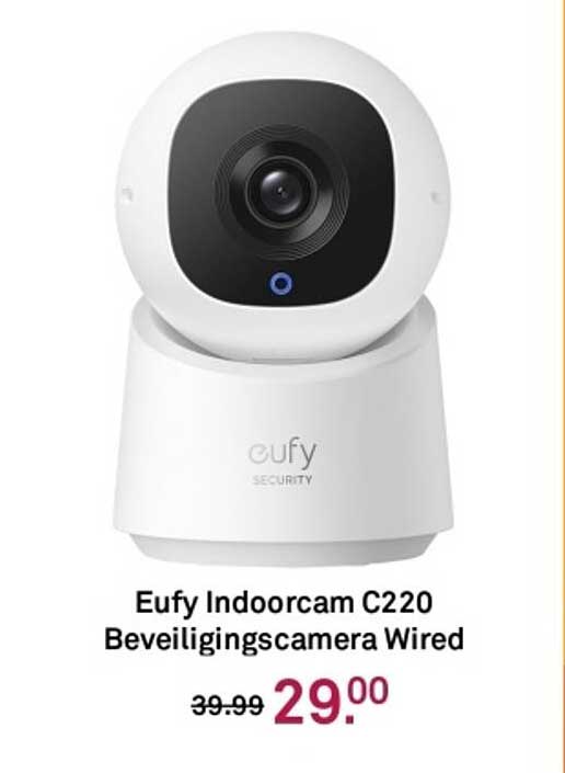 Eufy Indoorcam C220 Beveiligingscamera Wired