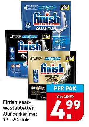 Finish vaatwastabletten