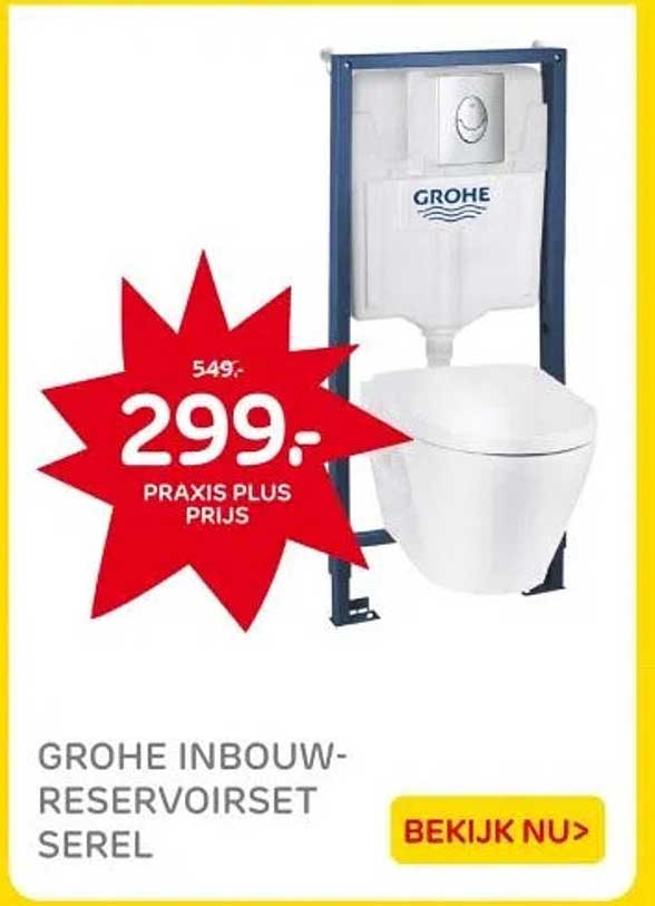 GROHE INBOUW-RESERVOISET SEREL