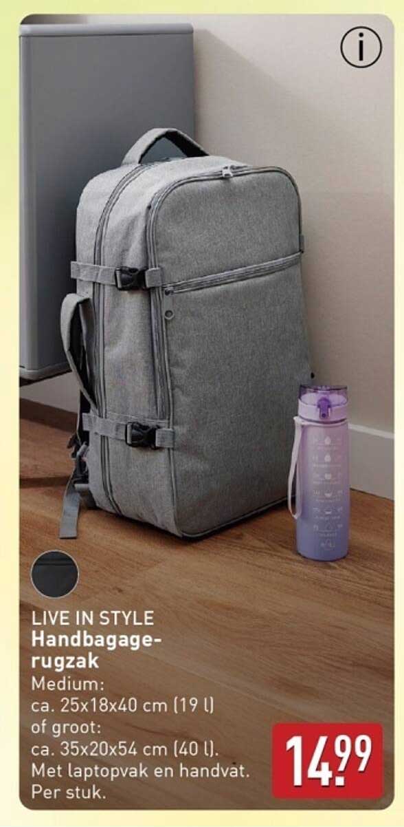 Handbagage-rugzak
