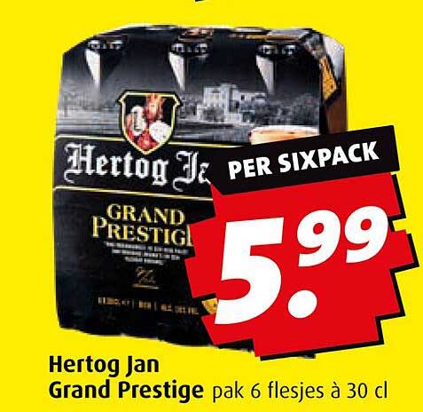 Hertog Jan Grand Prestige pak 6 flesjes à 30 cl