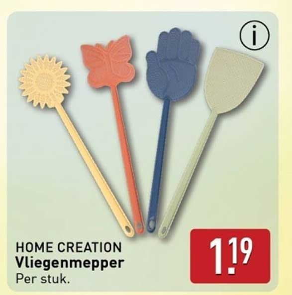 HOME CREATION Vliegenmeppers Per stuk.