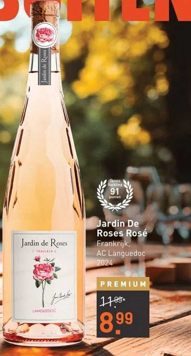 Jardin De Roses Rosé Frankrijk, AC Languedoc 2024