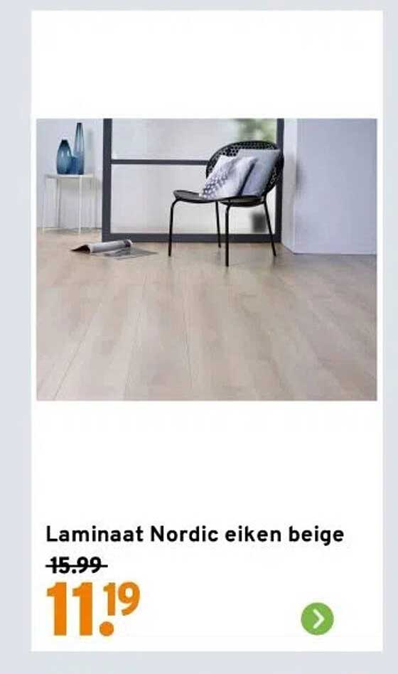 Laminaat Nordic eiken beige
