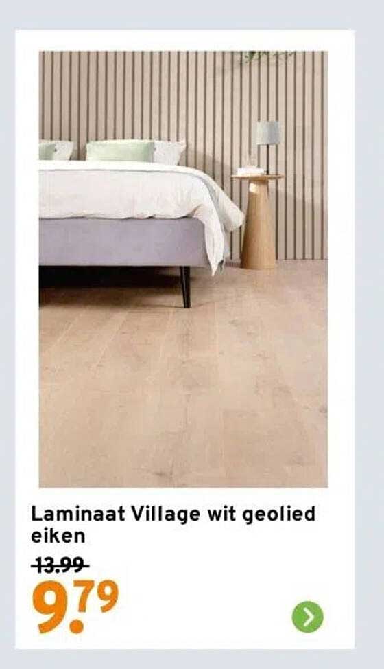 Laminaat Village wit geolied eiken