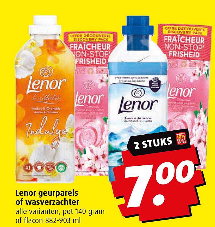 Lenor geurparels of wasverzachter