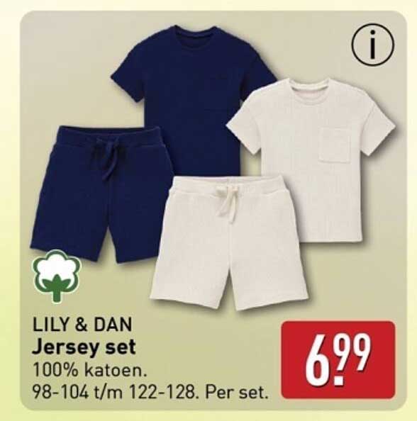 LILY & DAN Jersey set