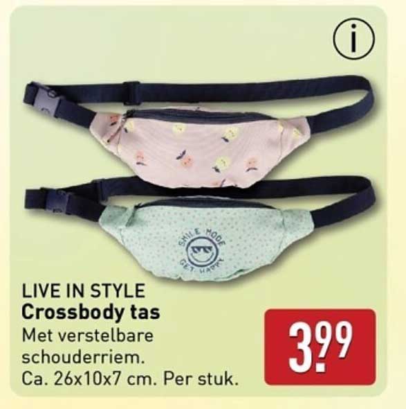 LIVE IN STYLE Crossbody tas