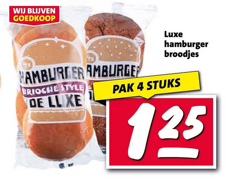 Luxe hamburger broodjes