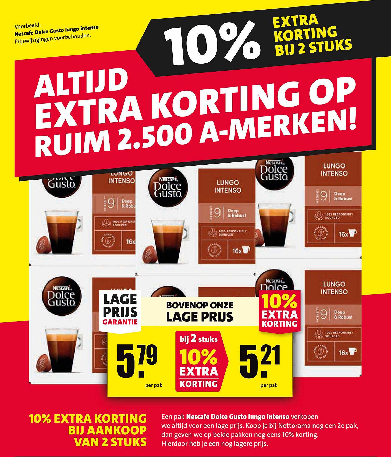 Nescafe Dolce Gusto lungo intenso