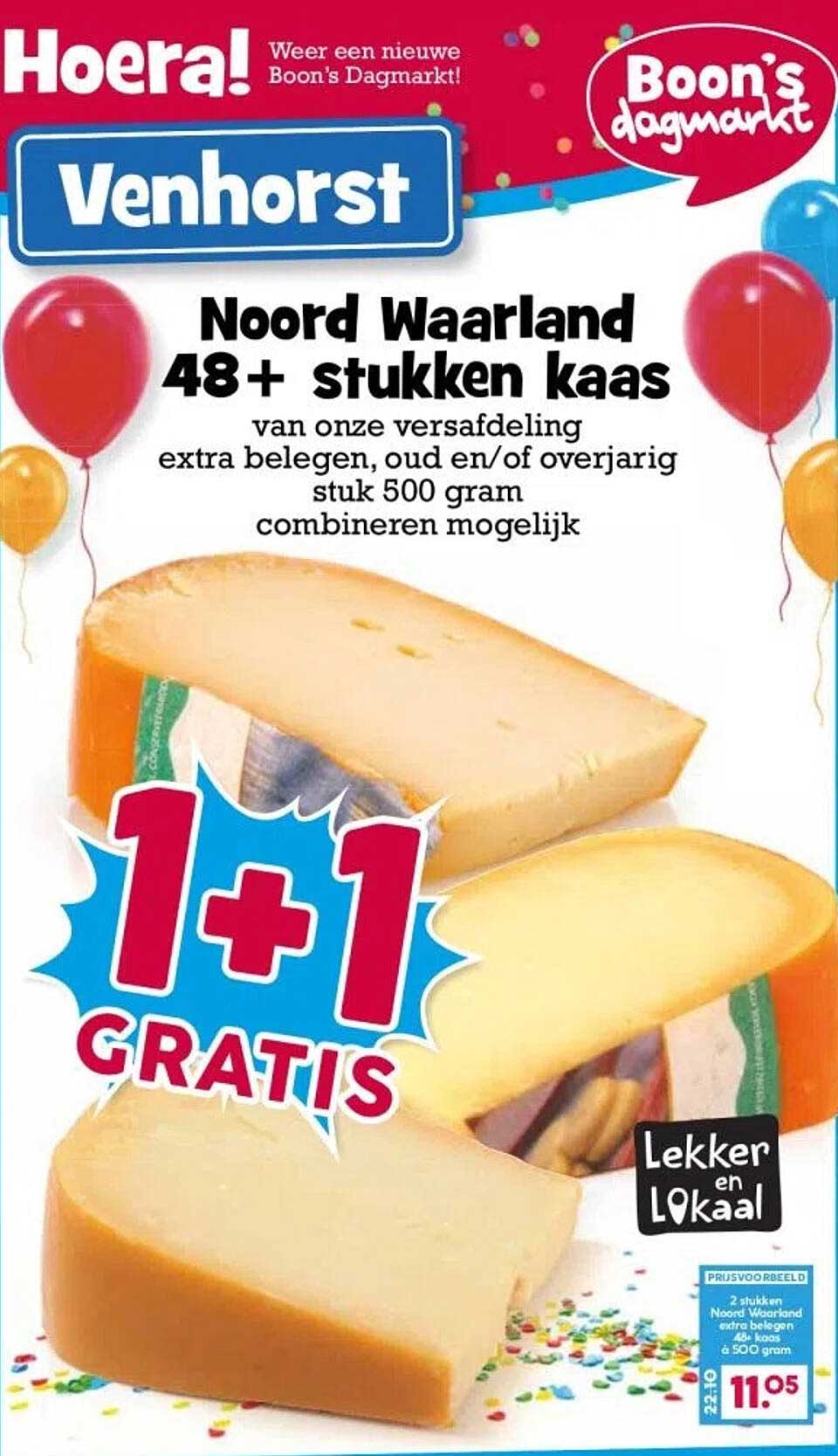 Noord Waarland 48+ stukken kaas