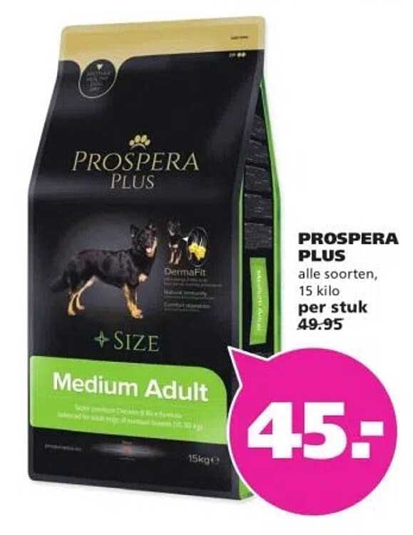 PROSPERA PLUS alle soorten, 15 kilo per stuk