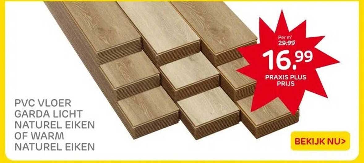 PVC VLOER GARDA LICHT NATUREL EIKEN OF WARM NATUREL EIKEN