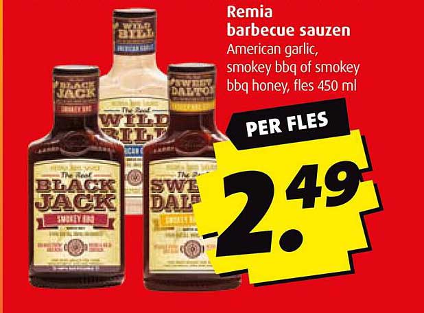 Remia barbecue sauzen