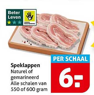 Speklappen
