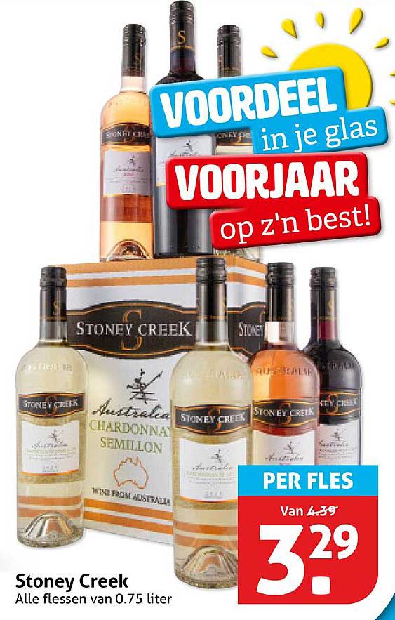 Stoney Creek - Alle flessen van 0.75 liter