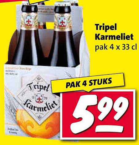Tripel Karmeliet pak 4 x 33 cl
