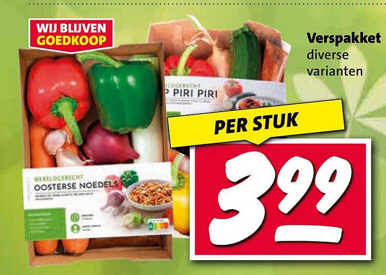 Verspakket diverse varianten