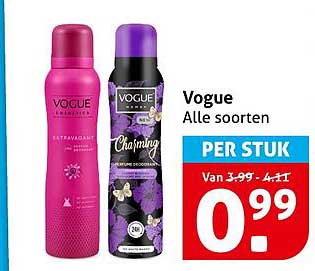 Vogue Alle soorten