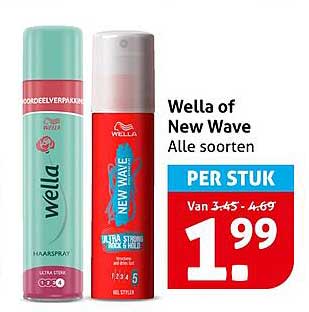 Wella of New Wave Alle soorten