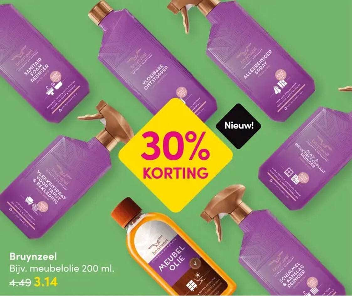 Bruynzeel Bijv. meubelolie 200 ml. 30% KORTING