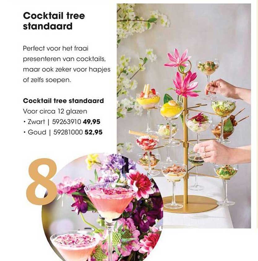 Cocktail tree standaard