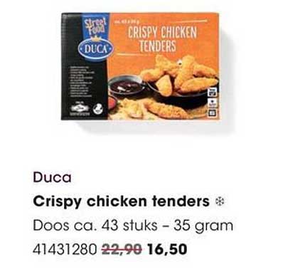 Duca Crispy chicken tenders