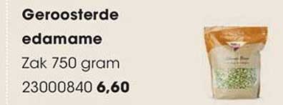 Geroosterde edamame