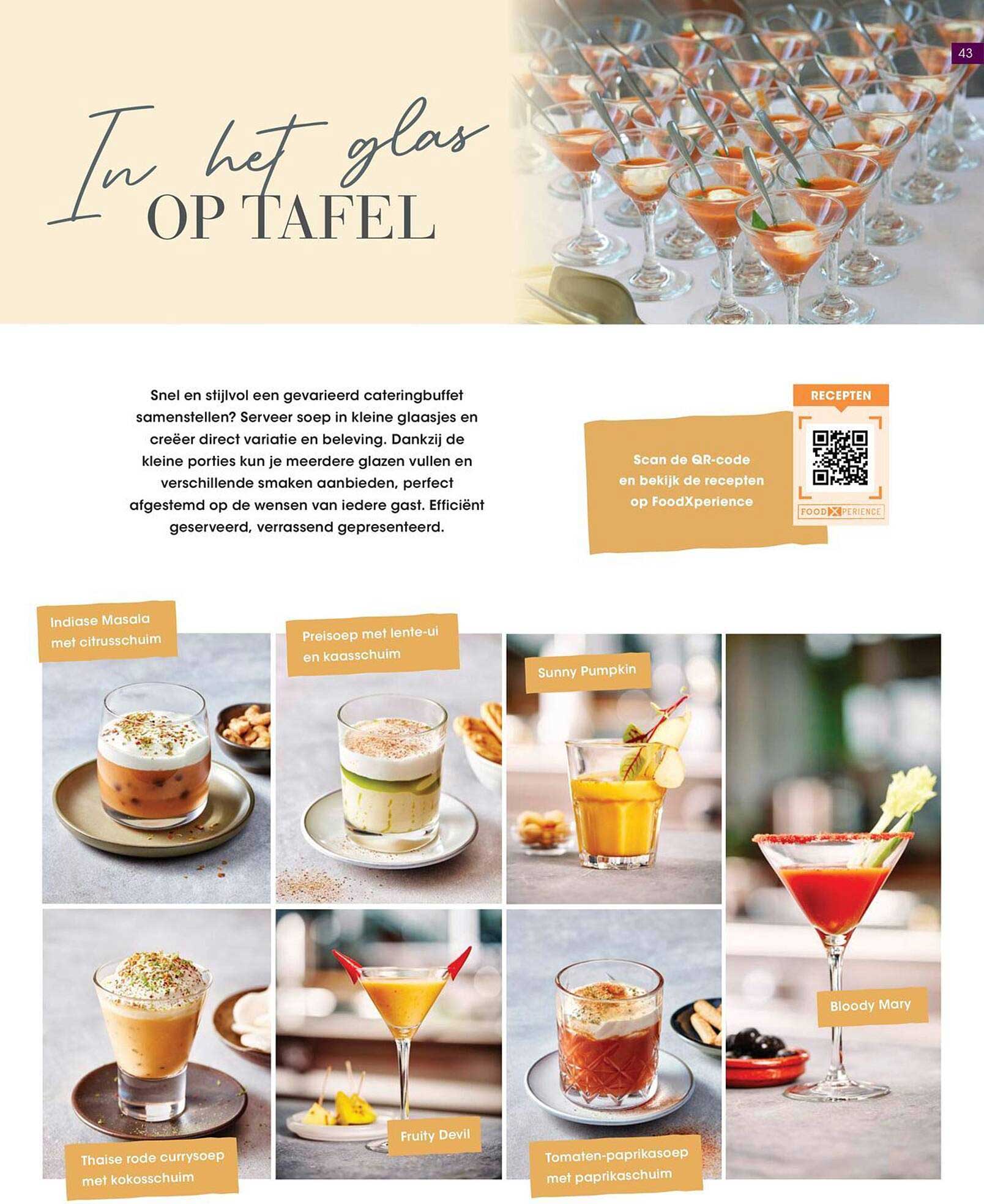 In het glas OP TAFEL
