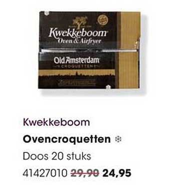Kwekkeboom Ovencroquetten