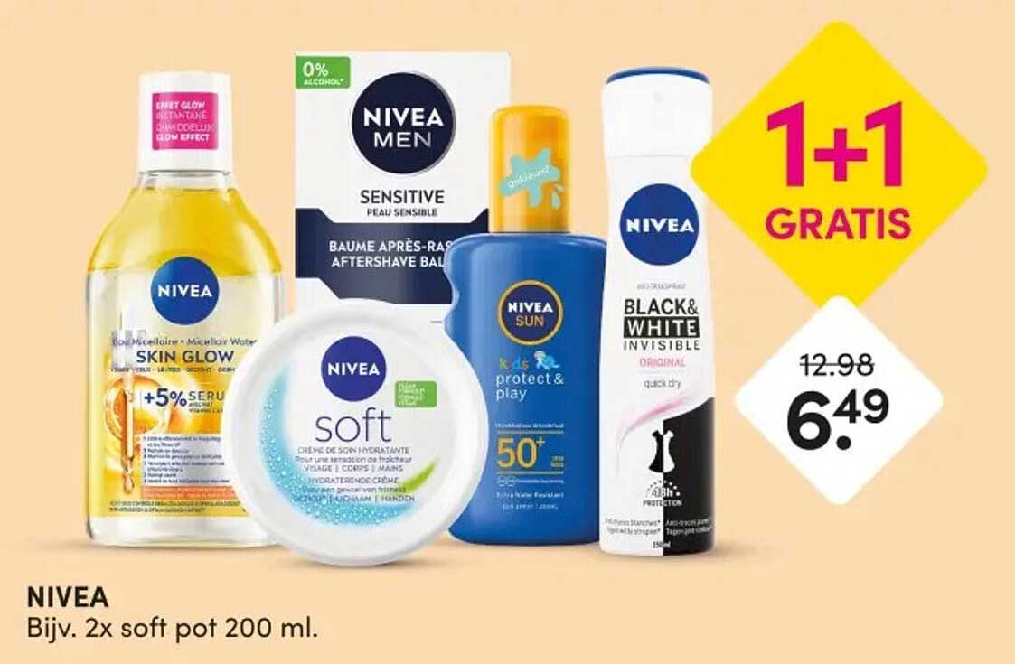 NIVEA 1+1 GRATIS