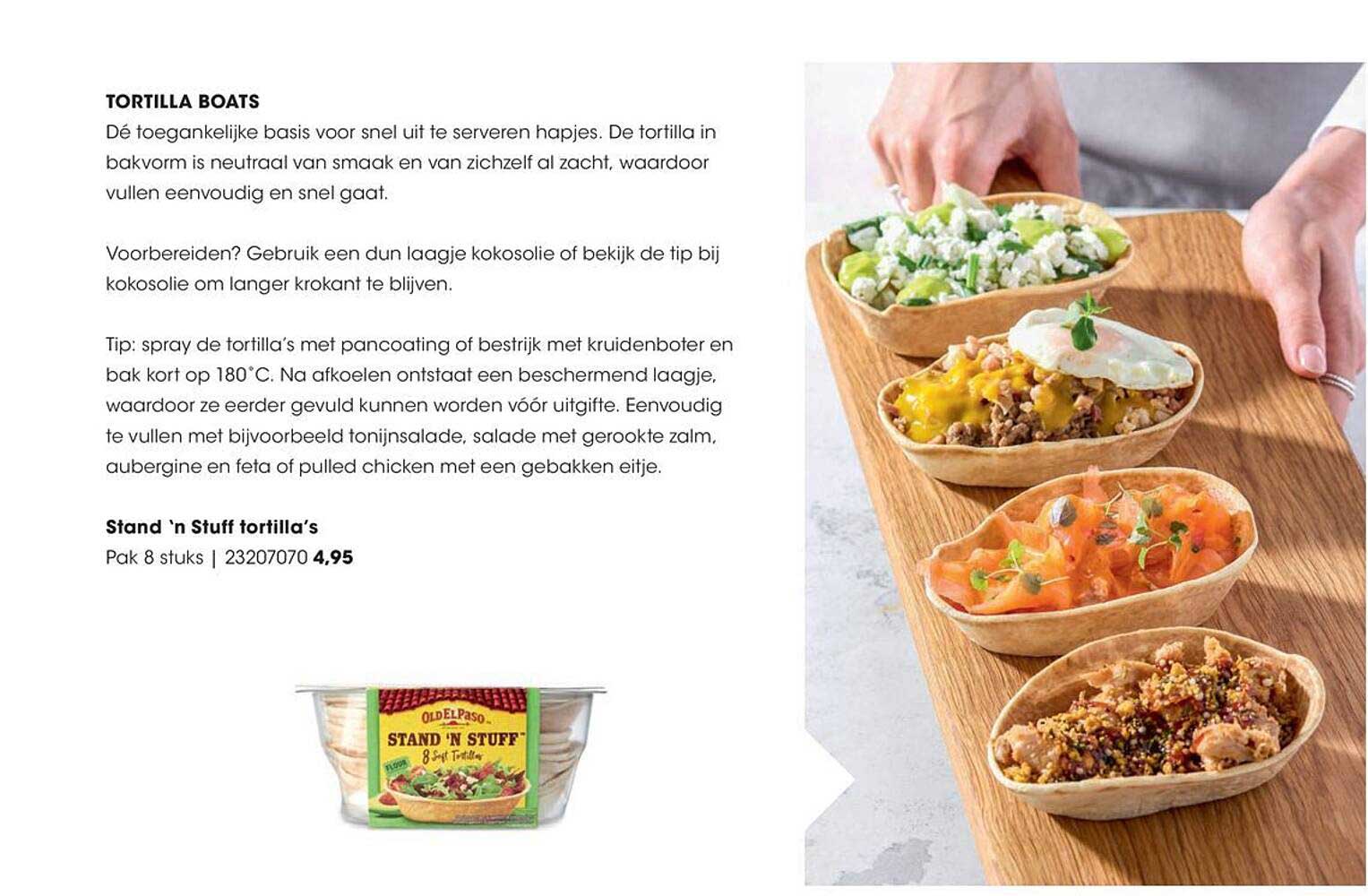 Stand 'n Stuff tortilla’s