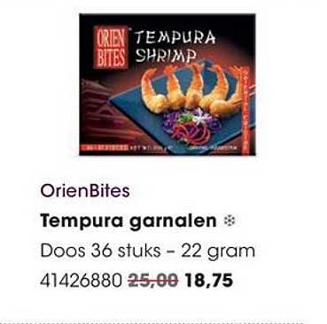 Tempura garnalen