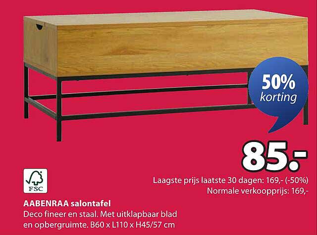 AABENRAA salontafel