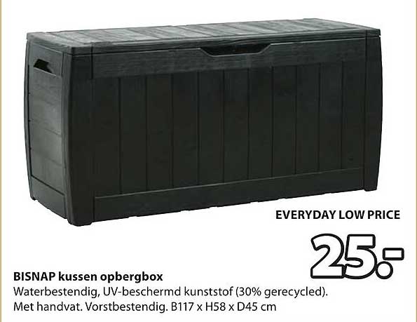 BISNAP kussen opbergbox
