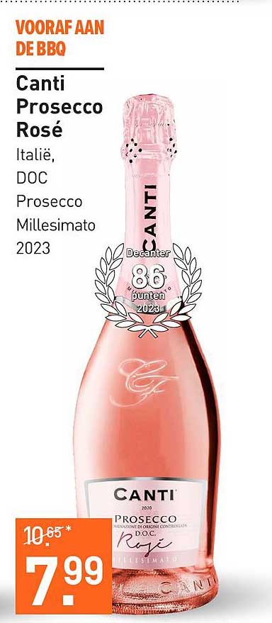 Canti Prosecco Rosé