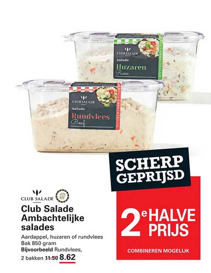 Club Salade Ambachtelijke salades