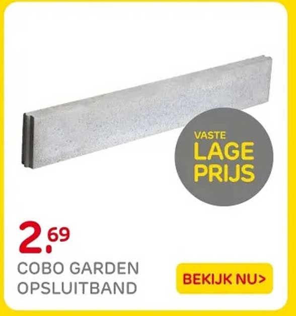 COBO GARDEN OPSLUITBAND
