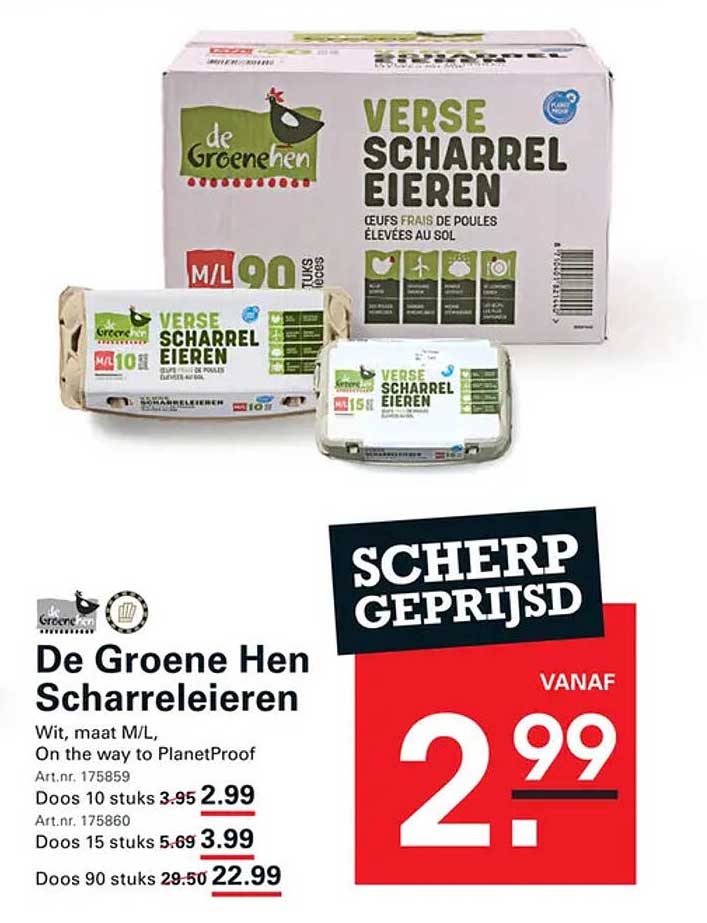 De Groene Hen Scharreleieren