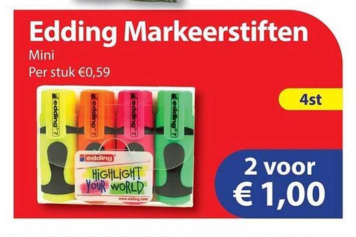 Edding Markeerstiften
