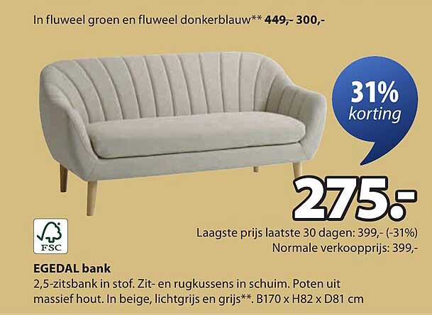 EGEDAL bank
