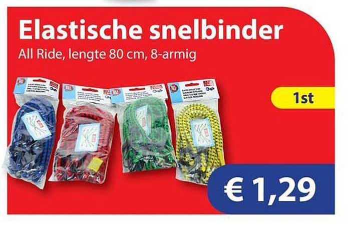 Elastische snelbinder