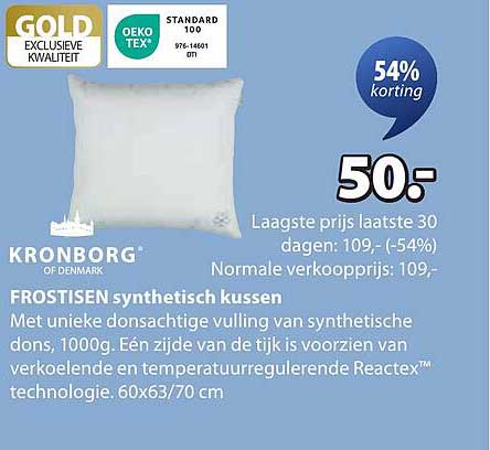 FROSTISEN synthetisch kussen
