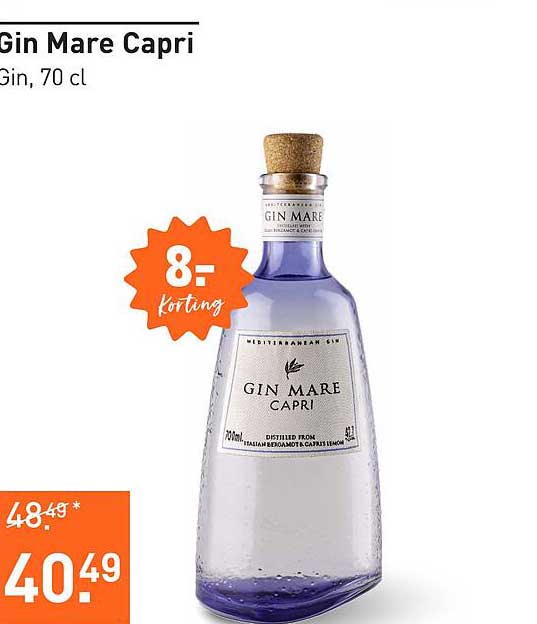 Gin Mare Capri, 70 cl