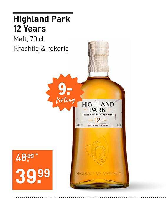 Highland Park 12 Years